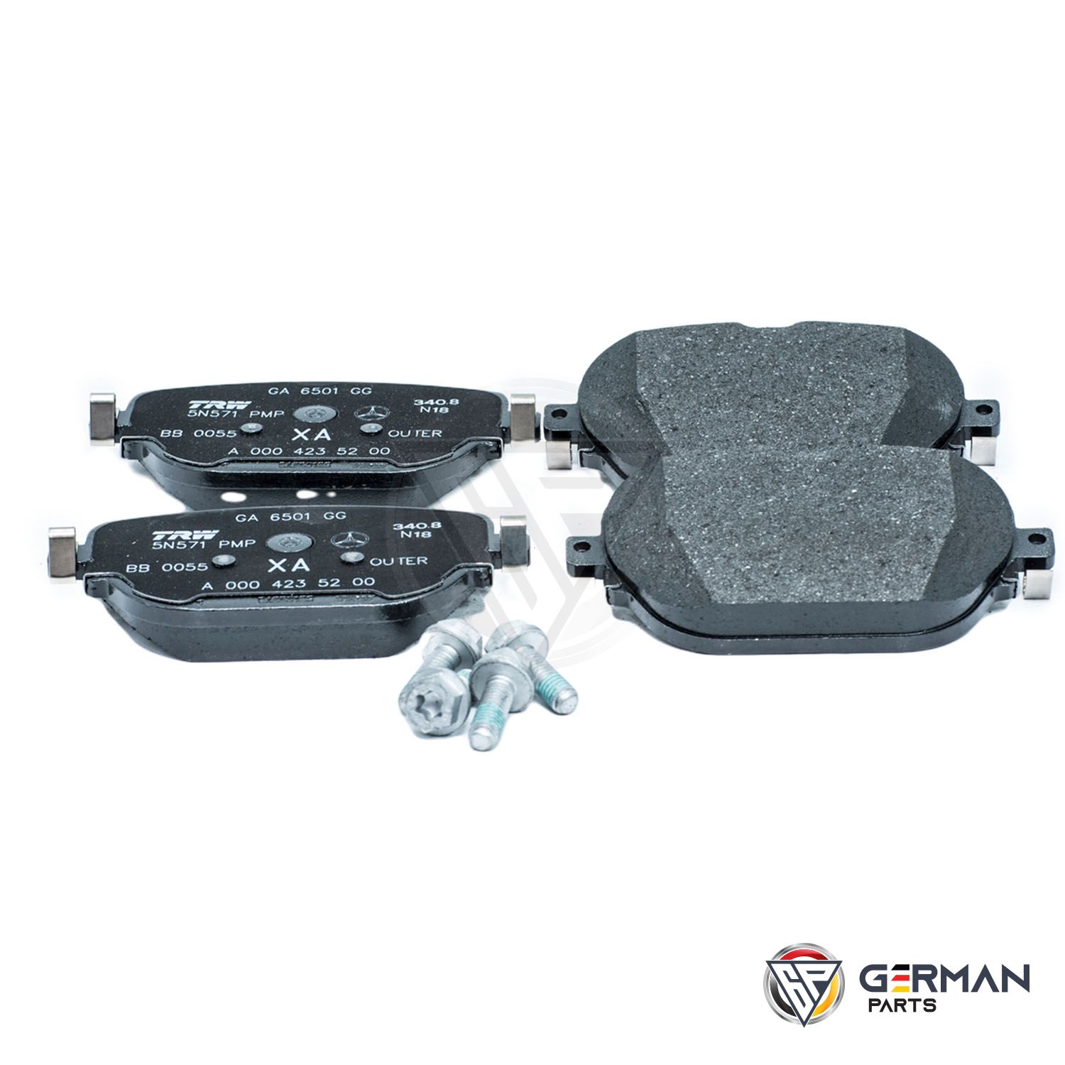 Buy Mercedes Benz Rear Brake Pad Set 0004205602 - German Parts