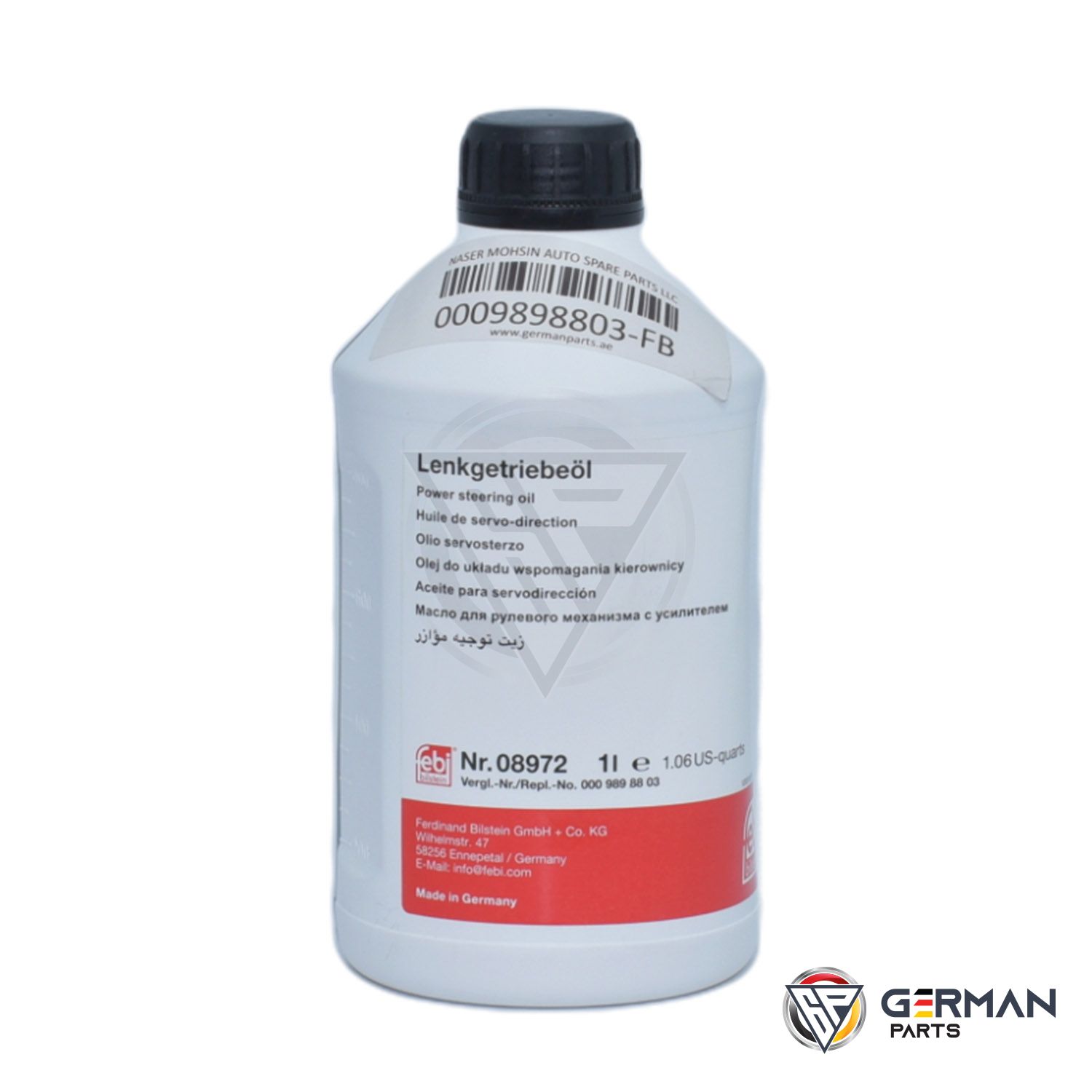 Buy Febi Bilstein Power Steering Oil Febi 0009898803 - German Parts