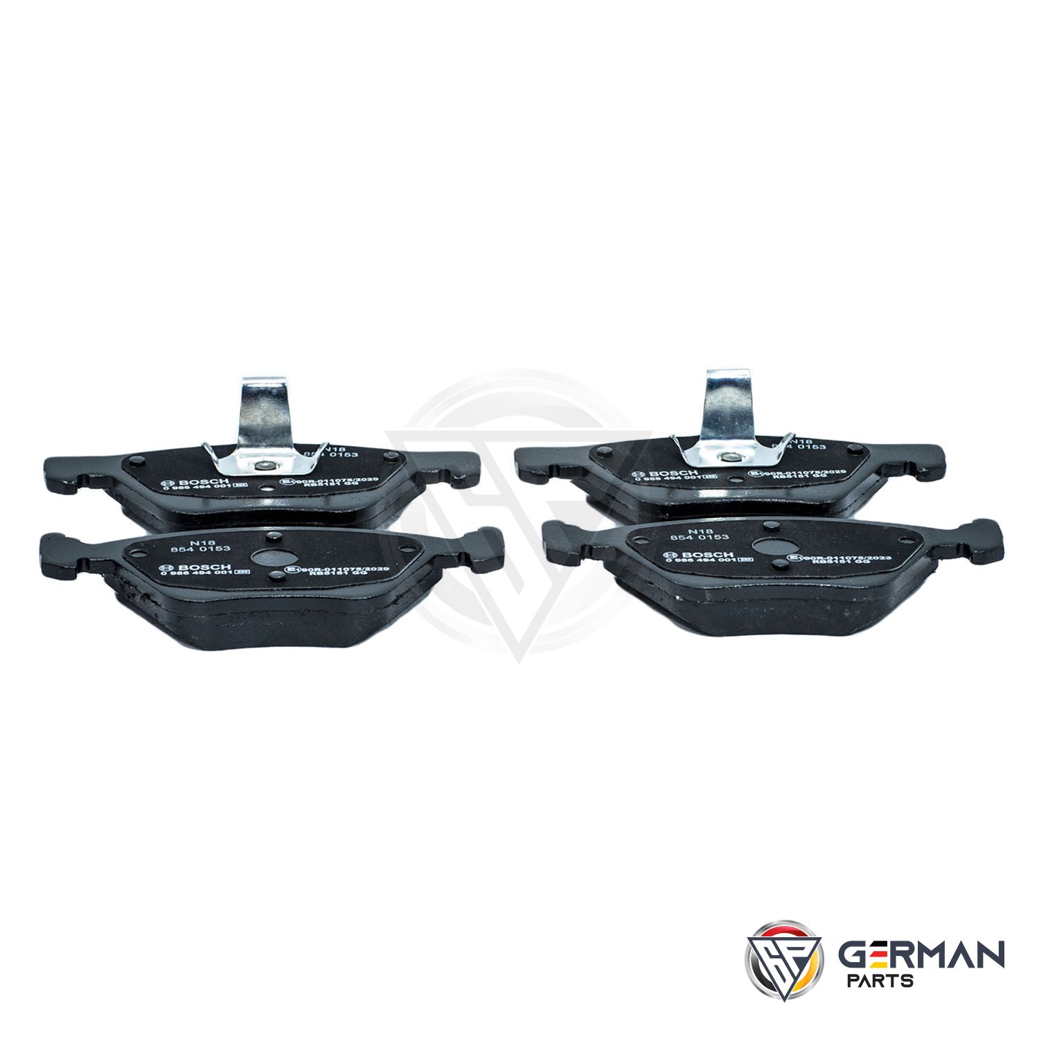 Buy Bosch Rear Brake Pad Set 0044200320 - German Parts