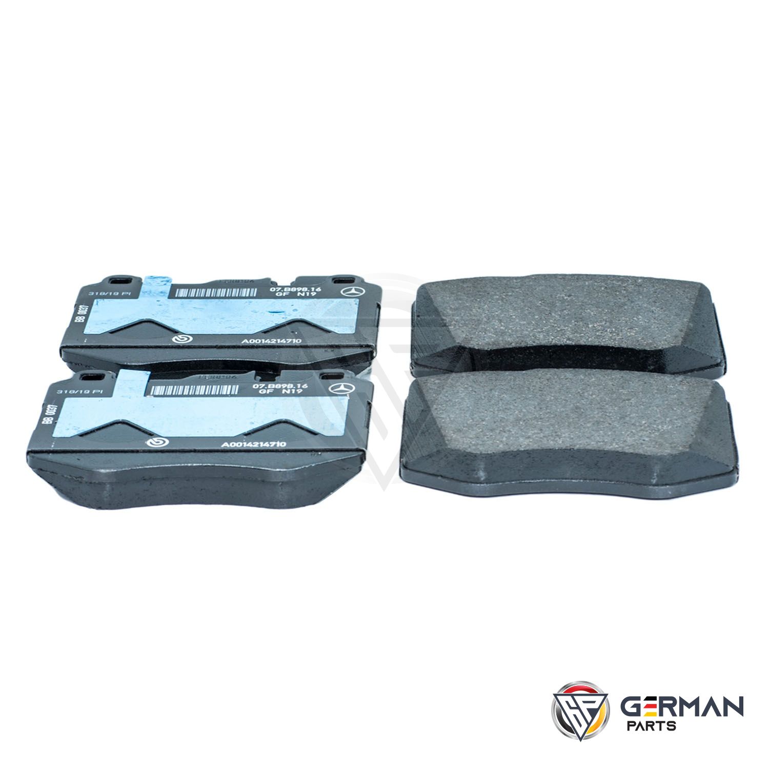 Buy Mercedes Benz Front Brake Pad Set 0084201820 - German Parts