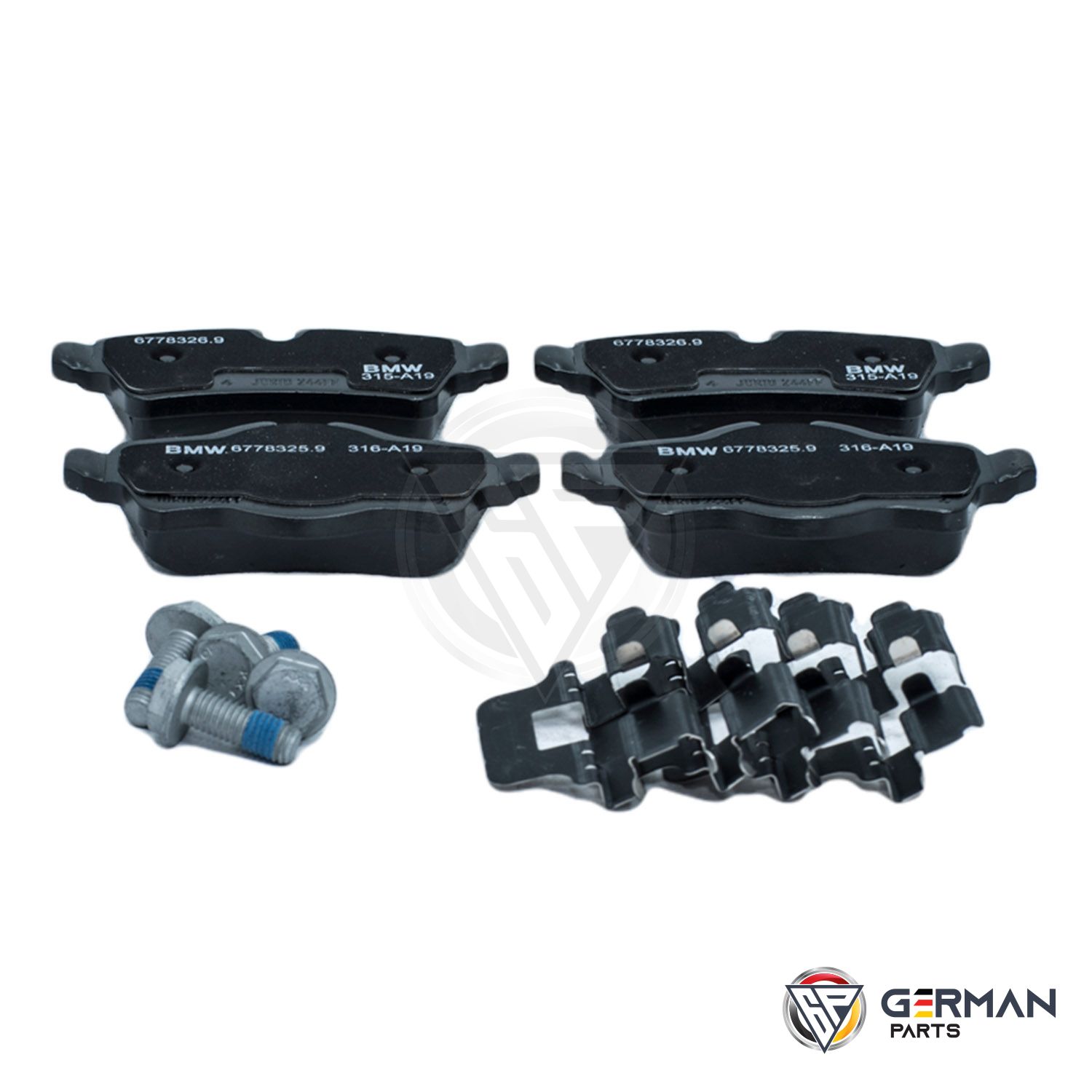 Buy BMW Rear Brake Pad Set 34216778327 - German Parts