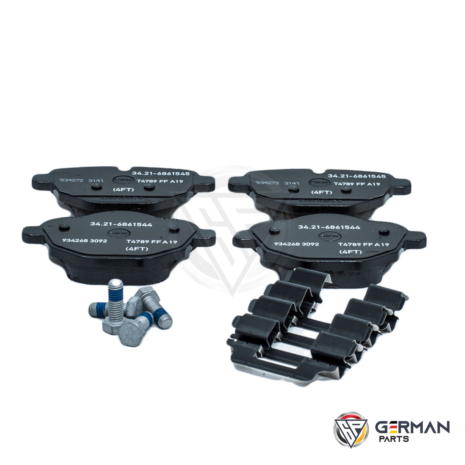 Buy BMW Rear Brake Pad Set 34216862202 - German Parts
