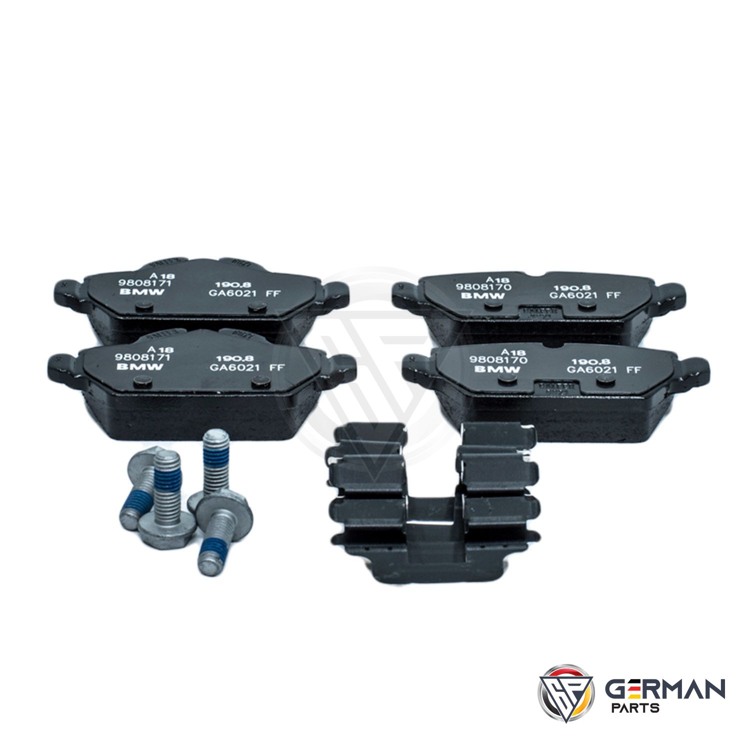 Buy BMW Rear Brake Pad Set 34219808172 - German Parts