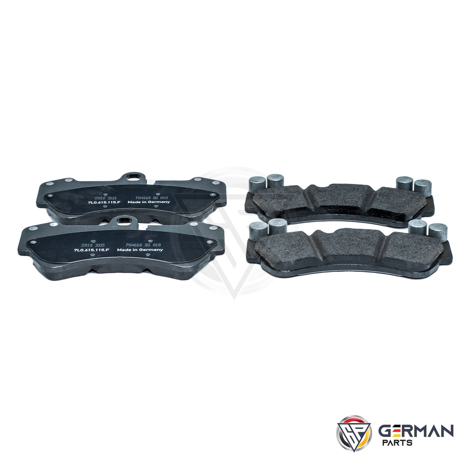 Buy Porsche Front Brake Pad Set 95535193907 - German Parts