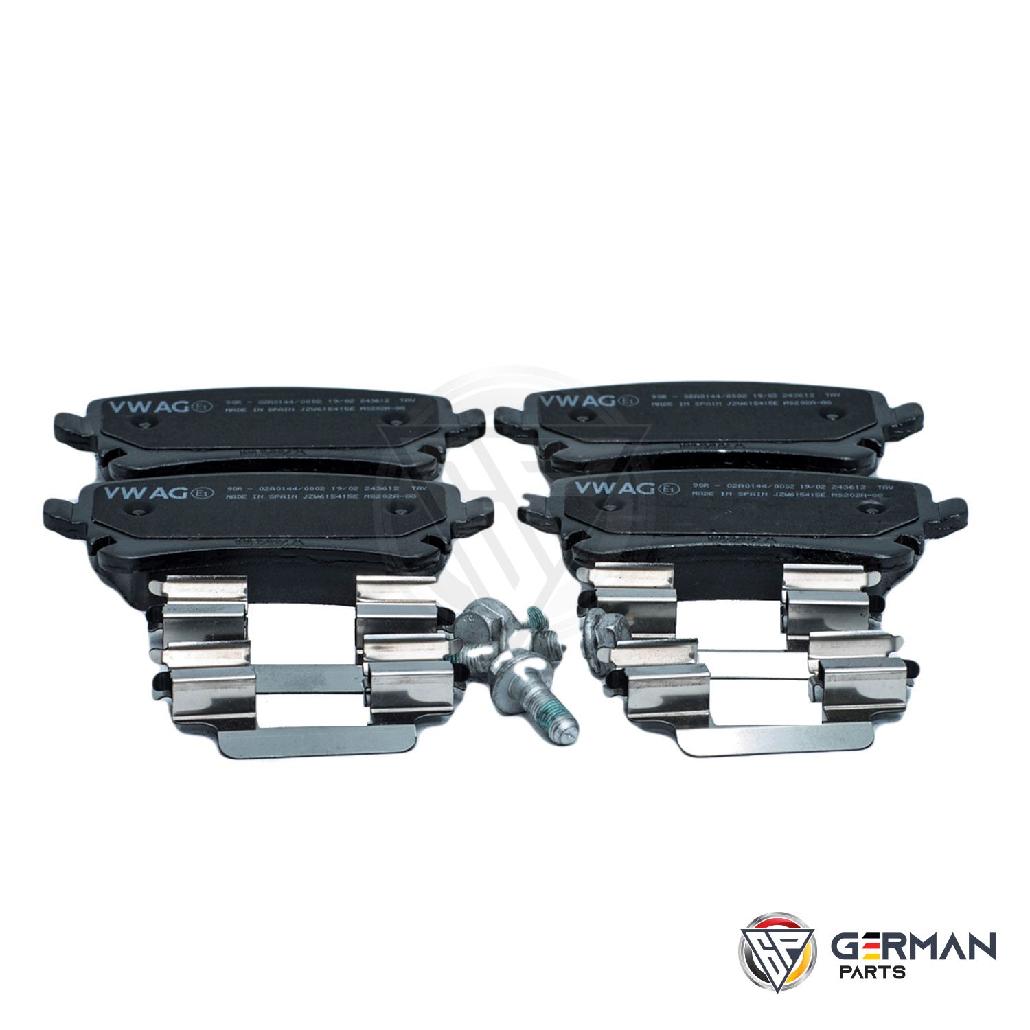 Buy Audi Volkswagen Rear Brake Pad Set JZW698451L - German Parts