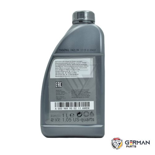 Buy Mercedes Benz Engine Oil - Mb - 5W30,1 Litre 0009899502 - German Parts