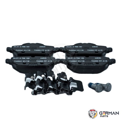 Buy BMW Rear Brake Pad Set 34216788183 - German Parts
