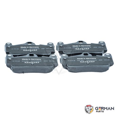 Buy Audi Volkswagen Rear Brake Pad Set 7L0698451H - German Parts