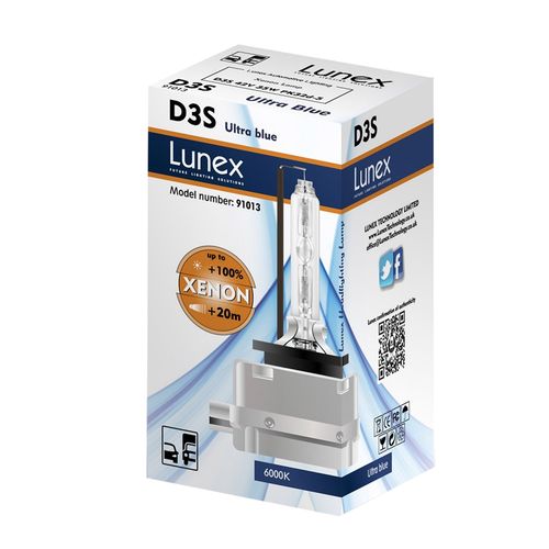Buy Lunex Xenon Bulb D3S 42V 35W Blue 91013 - German Parts