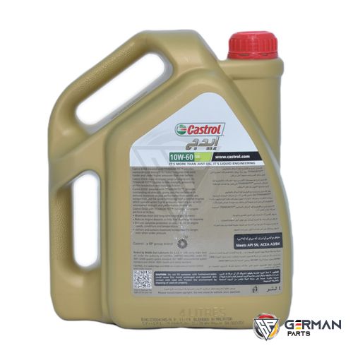 Buy Castrol Engine Oil - 10W60, 4 Litres CASTROL-10W60 - German Parts