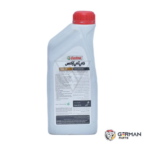 Buy Castrol Engine Oil - Gtx - 20W50, 1 Litre CASTROL-GTX-20W50 - German Parts