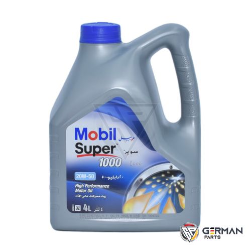 Buy Mobil Engine Oil - Super 1000 - 20W50, 4 Litres MOBIL-SUPER-1000-20W50 - German Parts