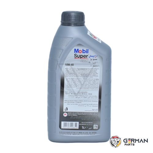 Buy Mobil Engine Oil - Super 2000 - 10W40, 1 Litre MOBIL-SUPER-2000-10W40 - German Parts