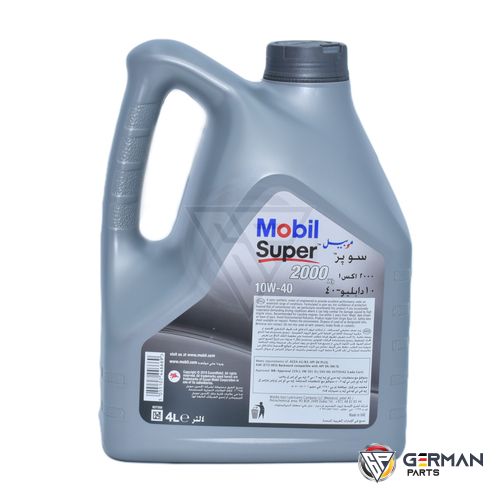 Buy Mobil Engine Oil - Super 2000 - 10W40, 4 Litres MOBIL-SUPER-2000-10W40 - German Parts