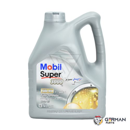 Buy Mobil Engine Oil - Super 3000 - 5W40, 4 Litres MOBIL-SUPER-3000-5W40 - German Parts