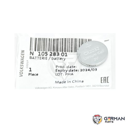 Buy Audi Volkswagen Key Battery N10528301 - German Parts